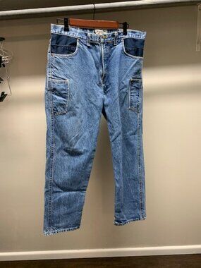 Jackie Collins Denim Cargo Jeans – Vintage Southern USA Style